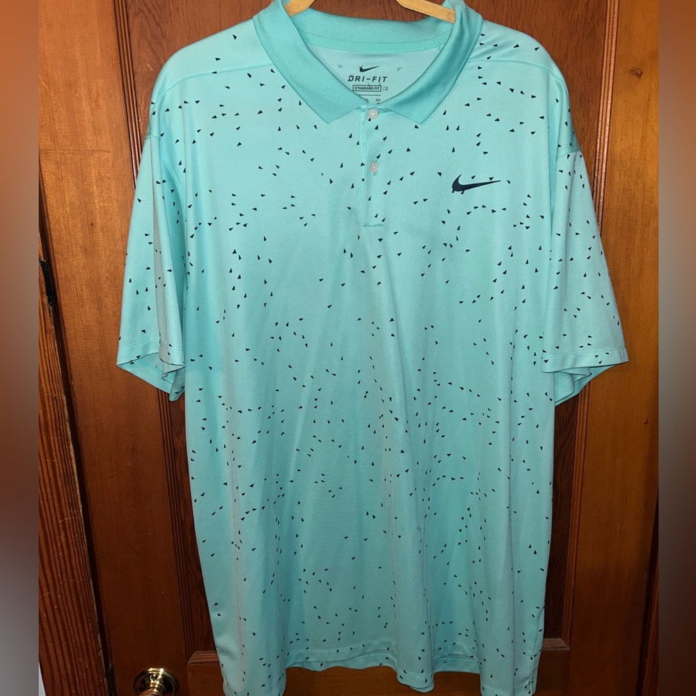Nike Men's Teal Short Sleeve Tee